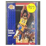 1991 FLEER HOF MAGIC JOHNSON CARD
