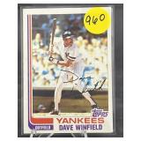 1982 TOPPS HOF DAVE WINFIELD CARD