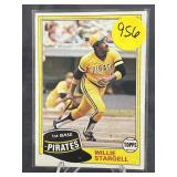 1981 TOPPS HOF WILLIE STARGELL CARD