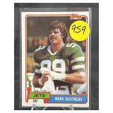 ROOKIE CARD 1981 TOPPS MARK GASTINEAU