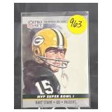 1990 PROSET HOF BART STARR CARD