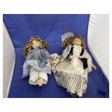 2 - Porcelain Dolls
