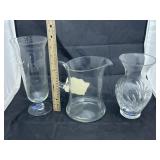 3 - Crystal Vases