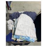 Box of Assorted Bed Linens