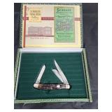 Schrade Cigar Box Classic 3-Blade Folding Knife