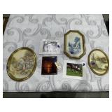 6 Pcs - Wall Art - some framed 22"x14 & smaller