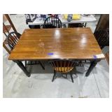 Dining Table w/Chairs 36L x 60"