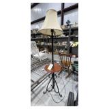 Floor Lamp/Table w/Shade