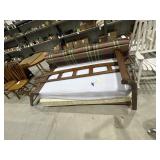 Bed Frame w/Headboard 39"W - Footboard