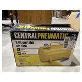 Central Pneumatic 5 Gal Portable Air Tank NIB