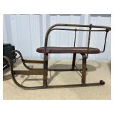 Decorative Metal Sleigh
