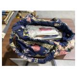 Quilted Tote Bag w/Assorted Patterns & Fabric