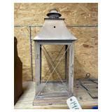 Metal Candle Lantern 24"x9"x9"