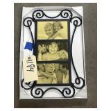 3-Space 4x6  Metal Pic Frame - NIB 11"x16"
