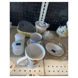 Pile of Assorted Kitchenware - Mugs -  Sugar