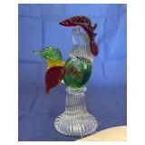 Art Glass Rooster