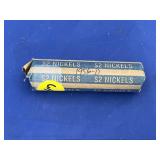 1956-D Roll Jefferson Nickels