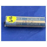 1957-D Roll Jefferson Nickels