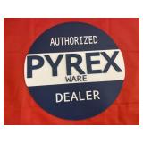 3D Printed "Authorized Pyrex Dealer" Sign
