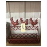 Metal Wall Chicken Shelf 16"