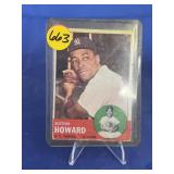 1963 Topps Baseball Elston Howard