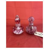 2 - Blown Glass Cruets