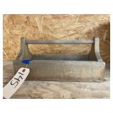 Wooden Tool Tray 7"x15"x7"
