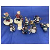 Crazy Mountain Holiday Figurines