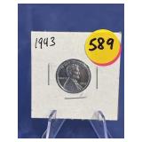 1943 Uncirculated Penny Steel