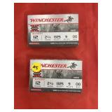 2 Boxes - Winchester Super X Buckshot 12 Ga
