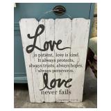 Wooden Wall Dï¿½cor 16"x24"