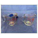 2 - Glass Measuring Cups