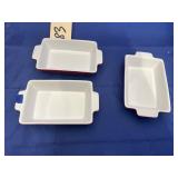 3 - Garden Ridge Small Casserole Dishes
