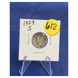1929-S Mercury Dime