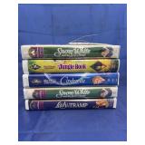 5 - Walt Disney VHS Tapes - some new