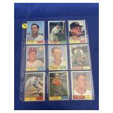 1961 Topps Baseball Sheet
