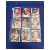 1961 Topps Baseball Sheet