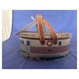 Burlington Zephyr Train Tin Litho Lunch Box