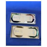 2 - Jewel Metal Tray Sets