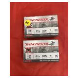 2 Boxes - Winchester Super X Buckshot 12 Ga