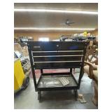 US General 4-Drawer Top Bay Rolling Tool Cart