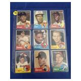 1963 Topps Baseball Sheet