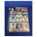 1963 Topps Baseball Sheet