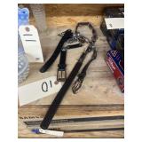 2 - Silver Toned Western Belts 40"