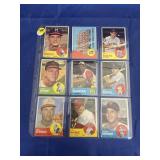 1963 Topps Baseball Sheet