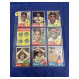 1963 Topps Baseball Sheet