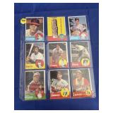 1963 Topps Baseball Sheet