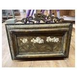 Metal Flower Wall Dï¿½cor 23"x17"