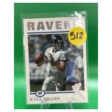 2004 Topps # 65 KYLE BOLLER Baltimore Ravens 1st E