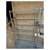 4-Shelf Metal Wire Rack 47"L x 18"W x 77"H